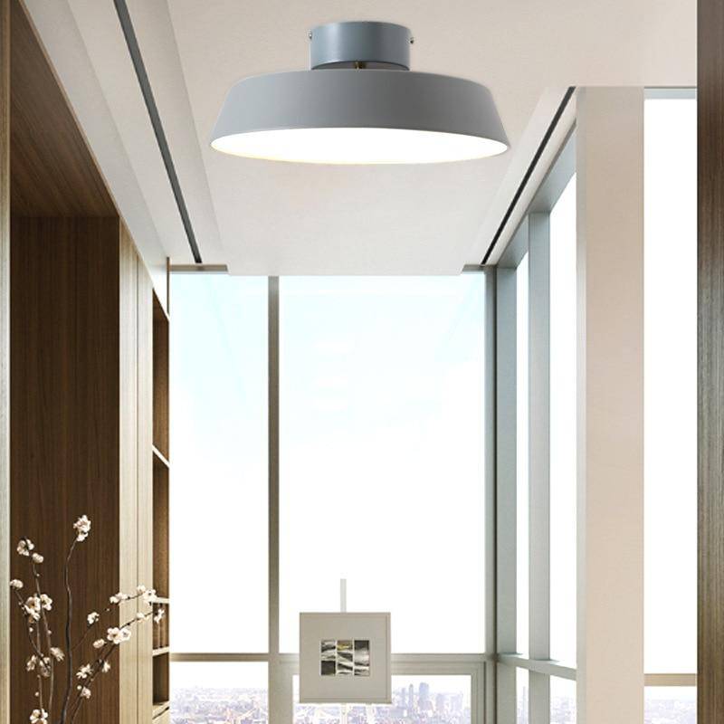 Lámpara de techo design LED giratorio de interior