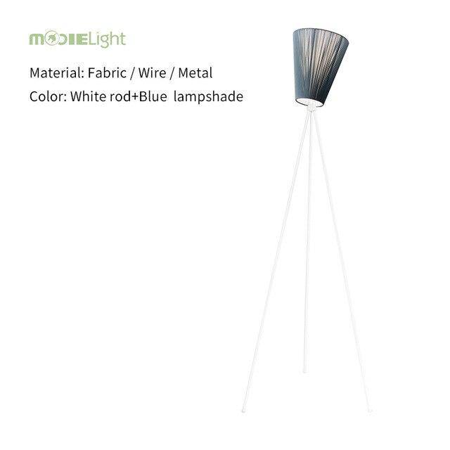 Lampadaire design tripod de couleur Oslo