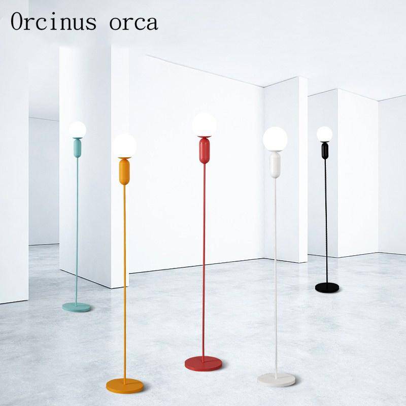 Floor lamp modern minimalist in Candy colour