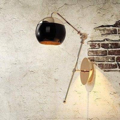 wall lamp adjustable gold LED wall design