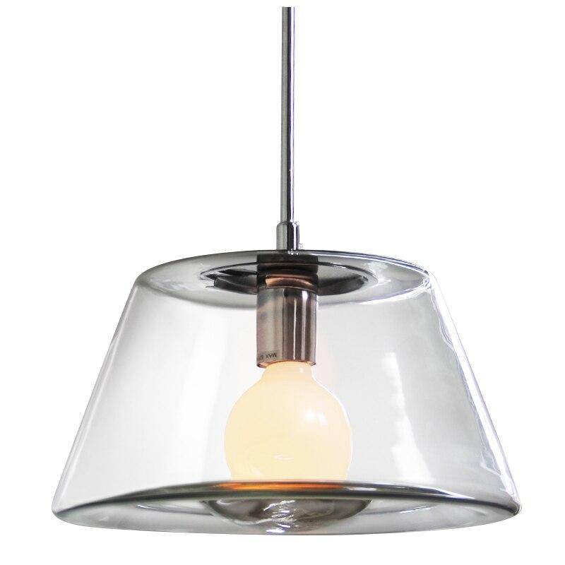 Lámpara de suspensión design Triángulo de cristal LED
