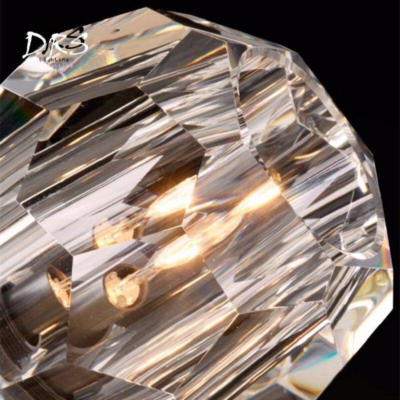 pendant light modern crystal ball design Luxury