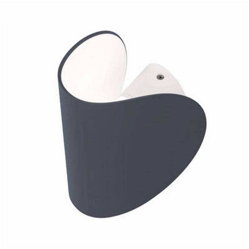 wall lamp Rounded wall design in Vanity colour