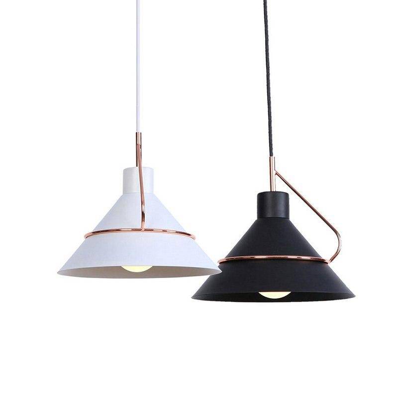 pendant light Pastoral conical LED design