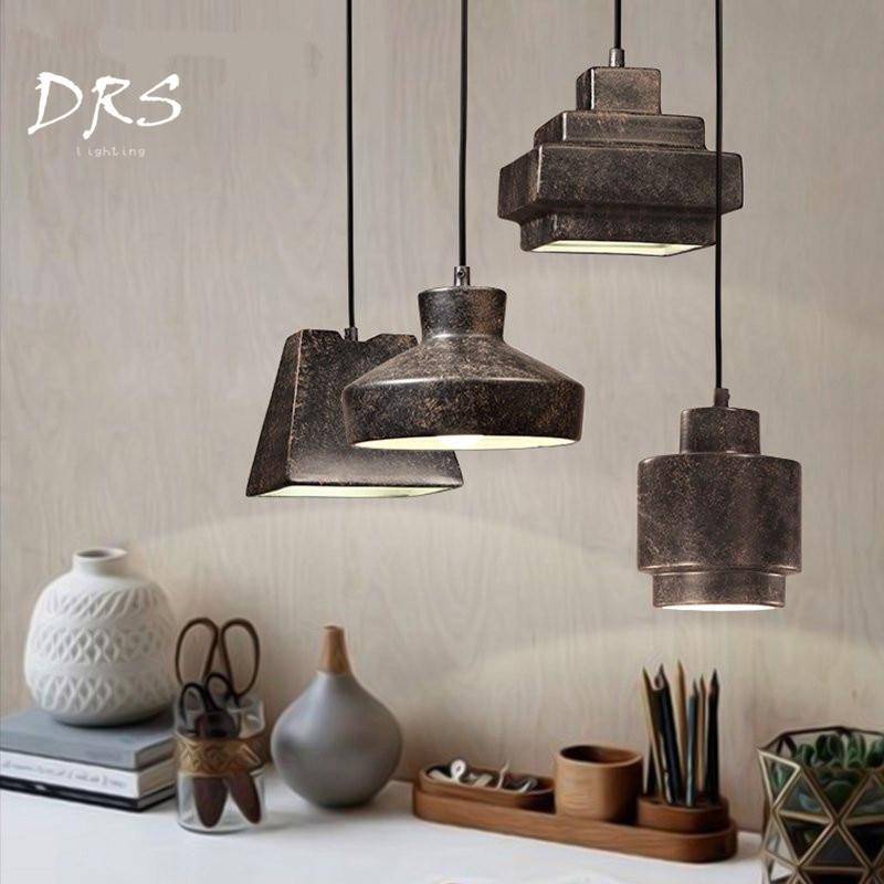 pendant light industrial ceramic Loft