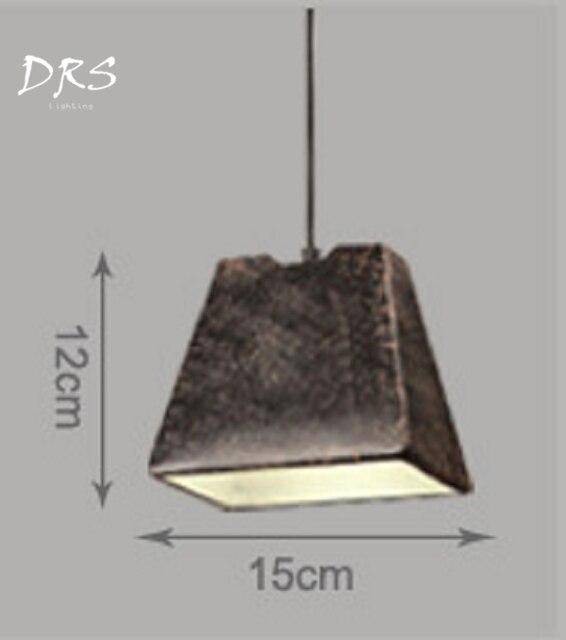 pendant light industrial ceramic Loft