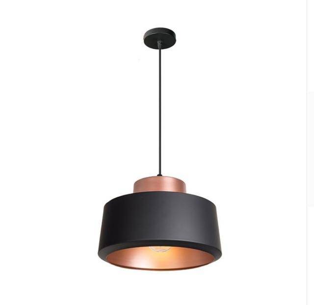 pendant light Shade aluminum round (black or white)