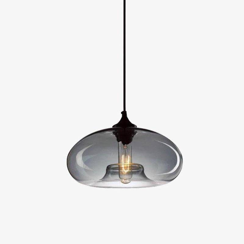 pendant light rounded glass of various Scandinavian shapes