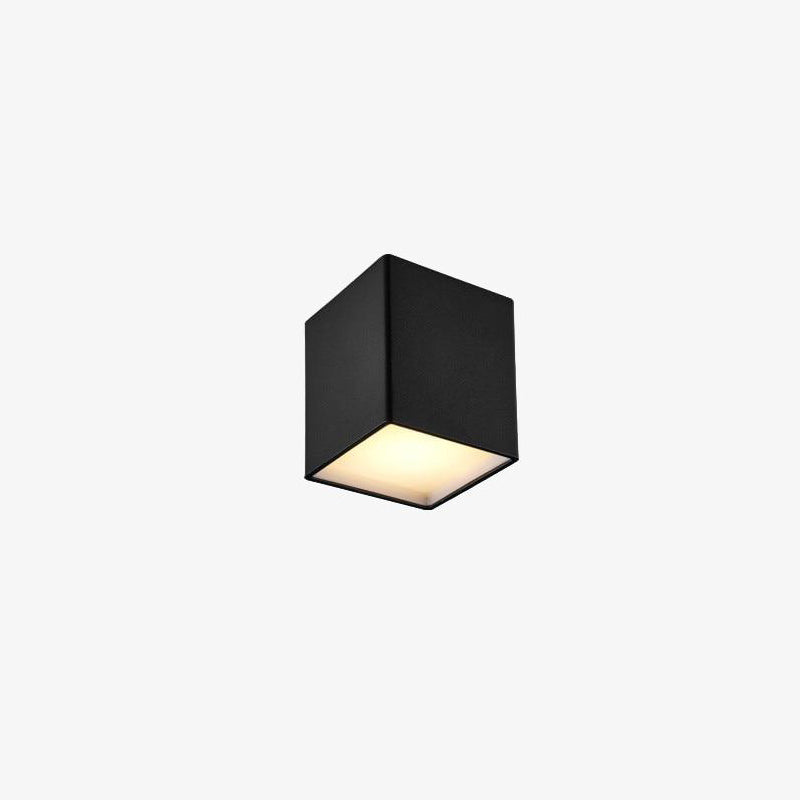 Spot design LED en forme de cube en aluminium Beal