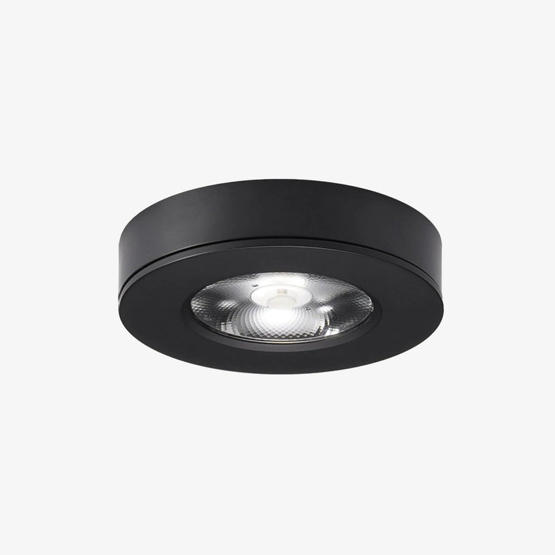 Spot moderne LED extra fin rond en aluminium Delma