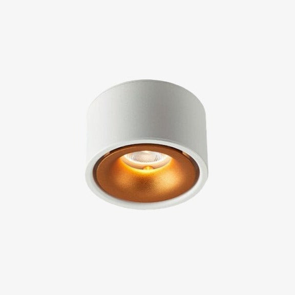 Foco LED redondo de metal moderno Lory para empotrar