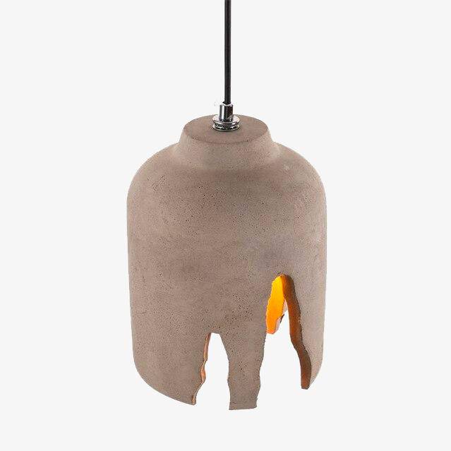 pendant light broken cement Retro