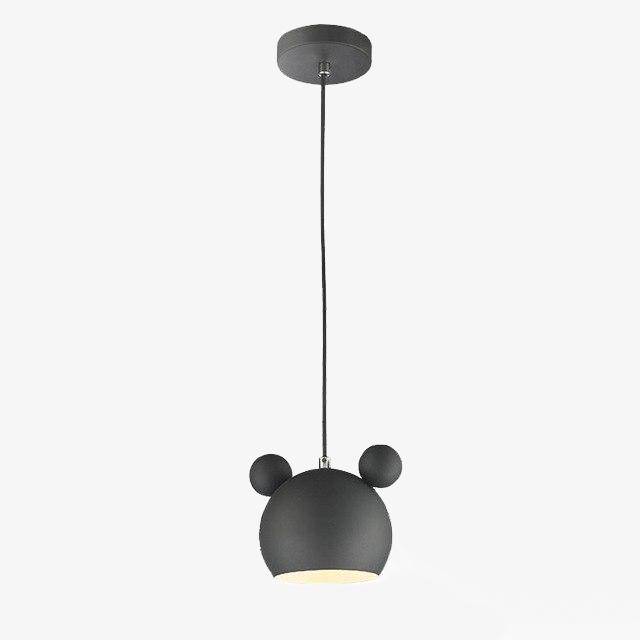 Lámpara de suspensión design LED de colores Mickey Mouse