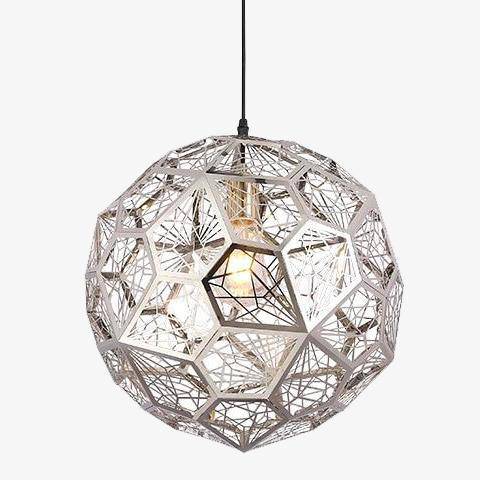 pendant light round LED design with holes