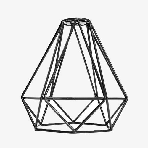 Pendant light Design in metal cage of different colors