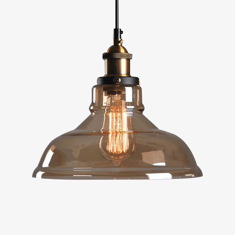 pendant light retro vintage glass design Countryside