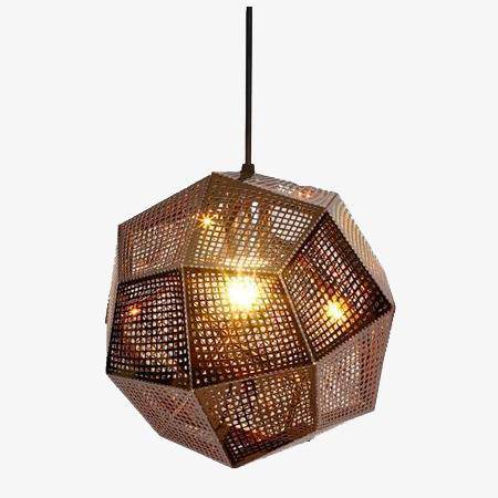 Metal Geometric design pendant light