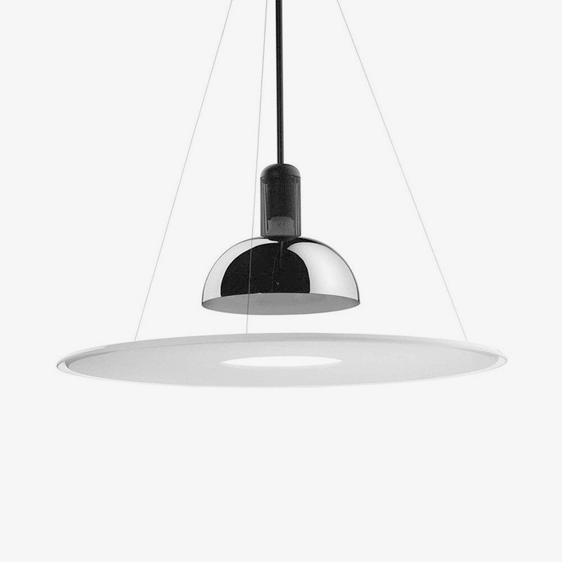 pendant light LED design with Creative metal disc