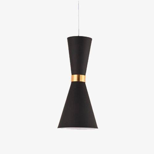 Design LED pendant light in aluminum Funnel