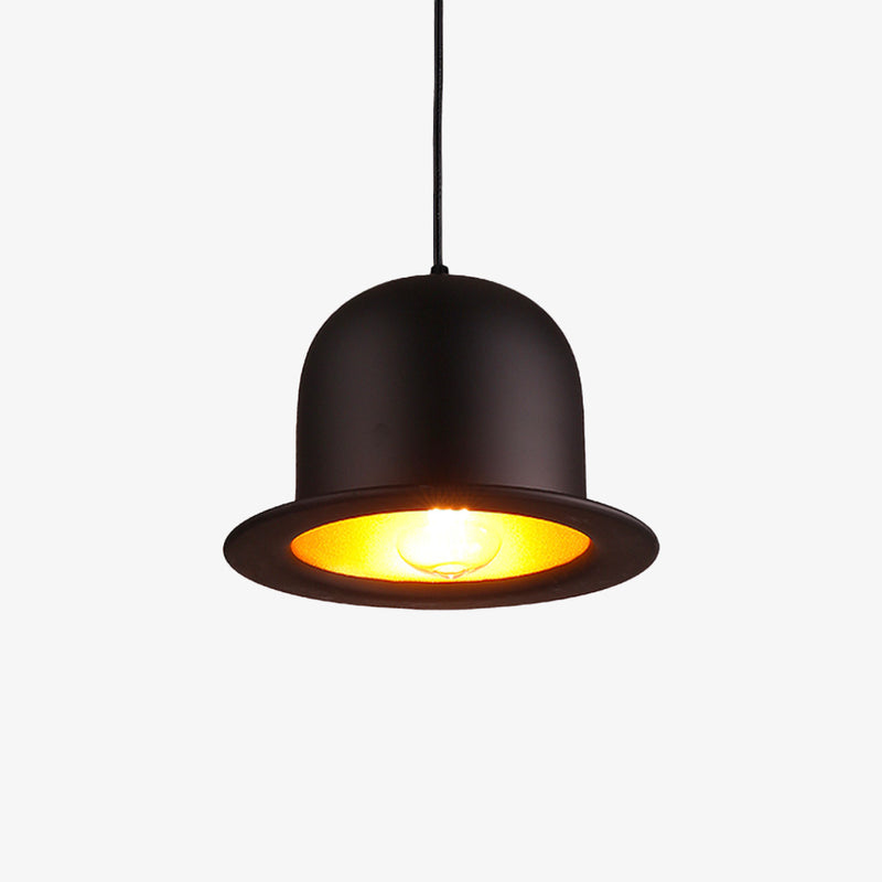 pendant light modern in a hat