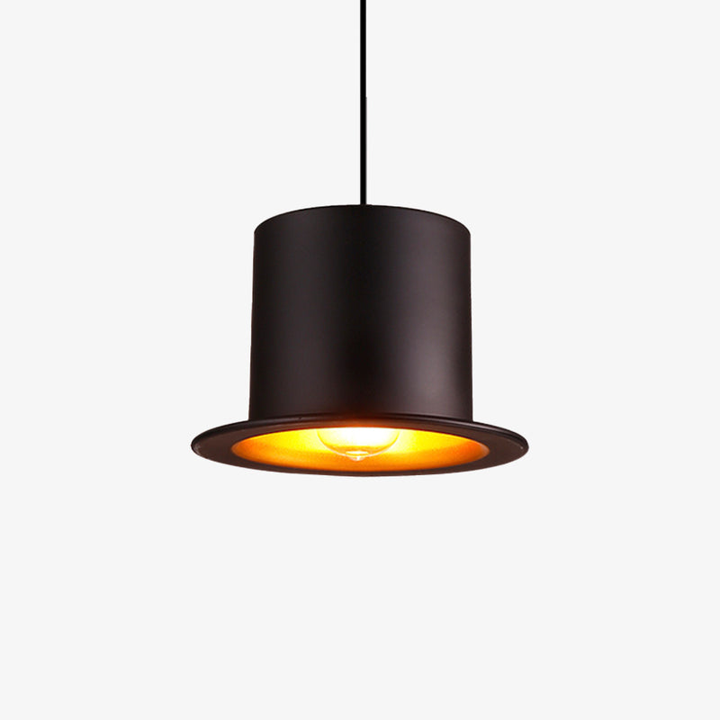 pendant light modern in a hat