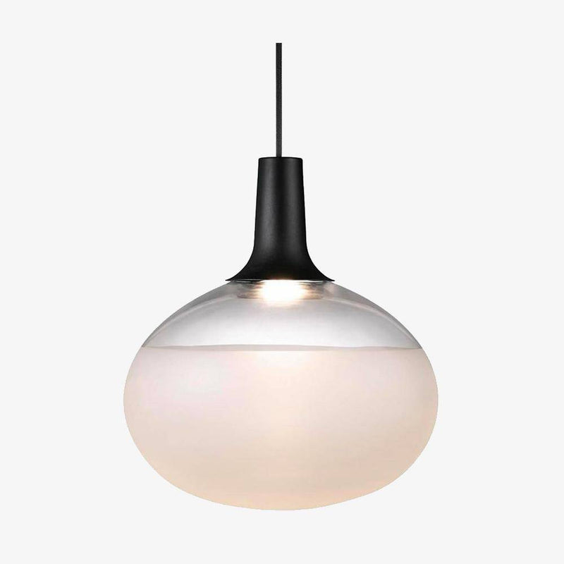 Lámpara de suspensión design Vidrio LED ovalado Ovalado