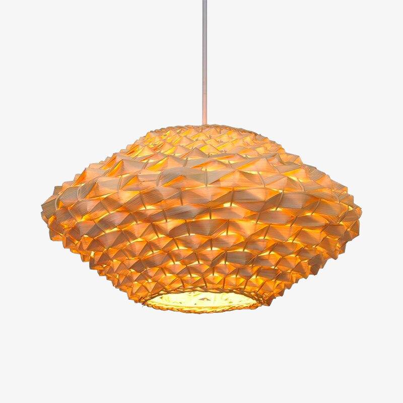 pendant light in Zen bamboo