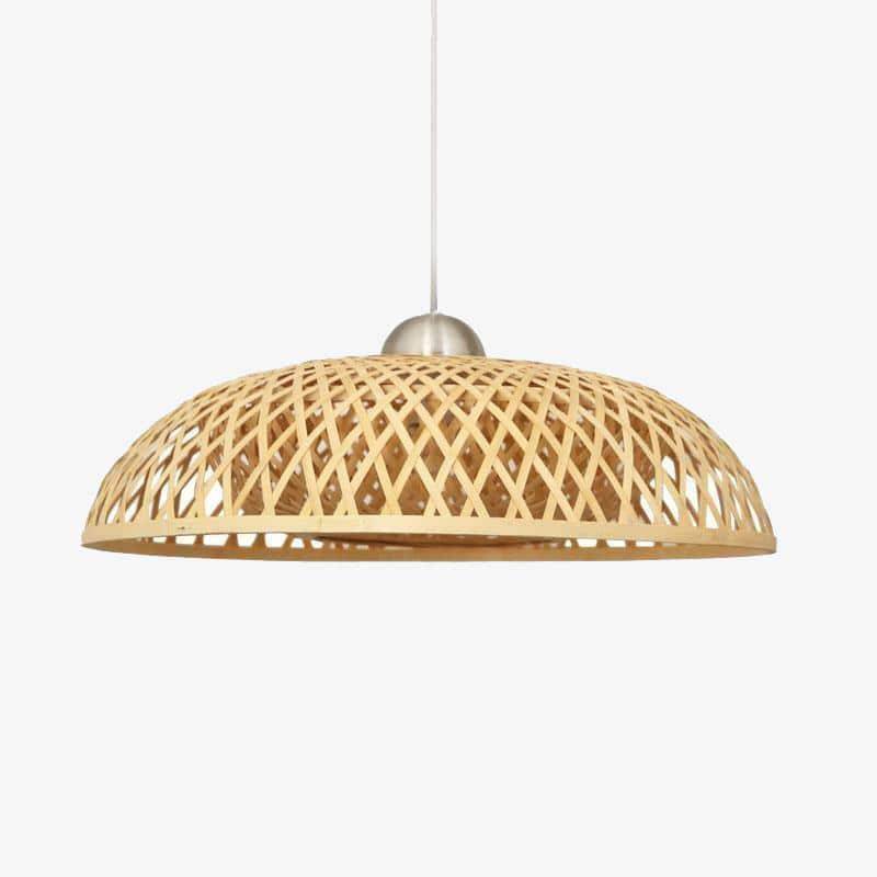 Lámpara de suspensión en bambú design Wicker