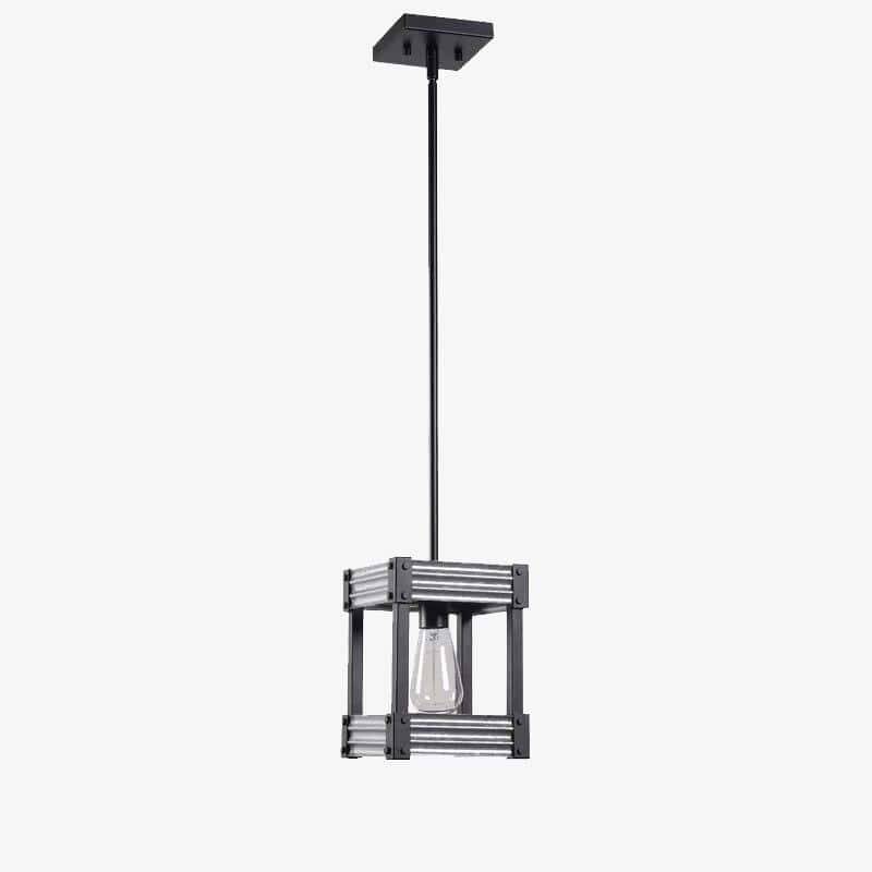 pendant light industrial LED with lampshade metal Hall