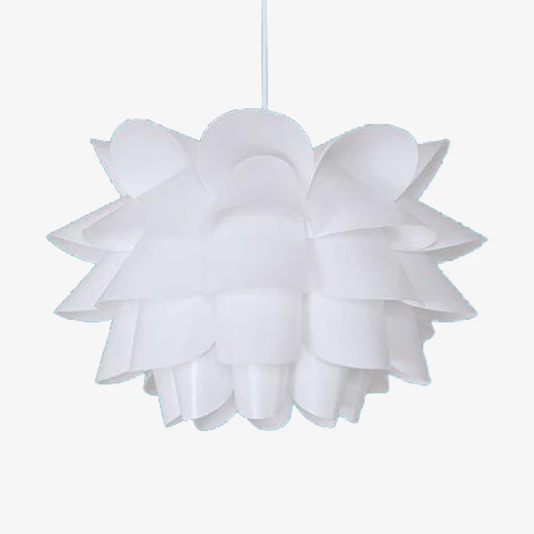 Lámpara de suspensión LED blanco flor Habitación