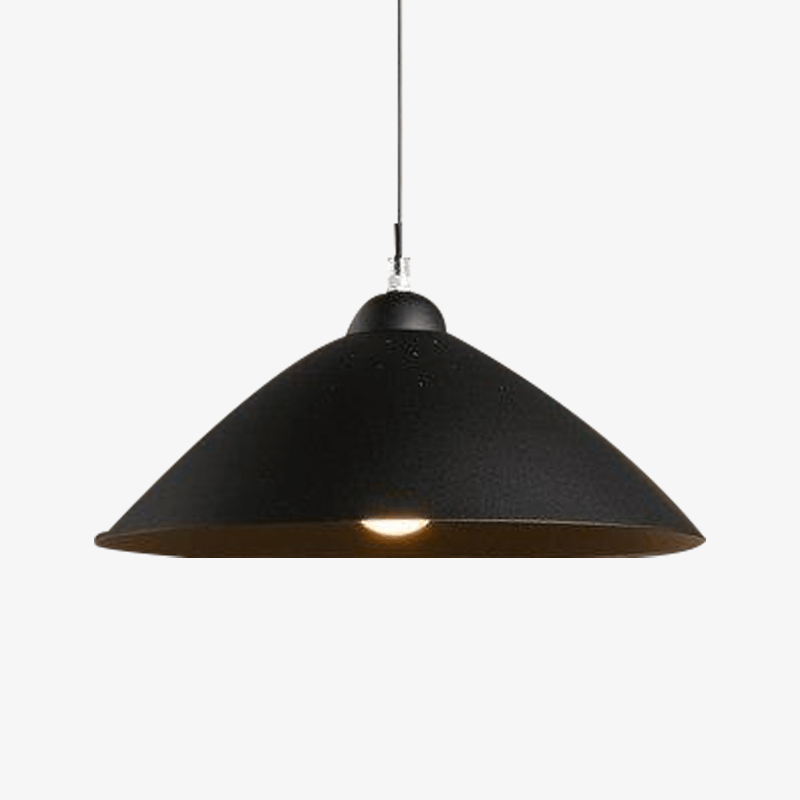 pendant light modern with lampshade rounded metal LED