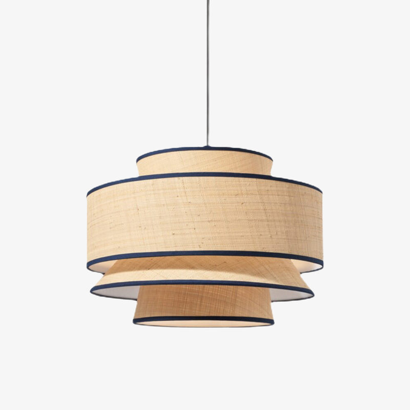 pendant light modern with lampshade multi rattan Bria