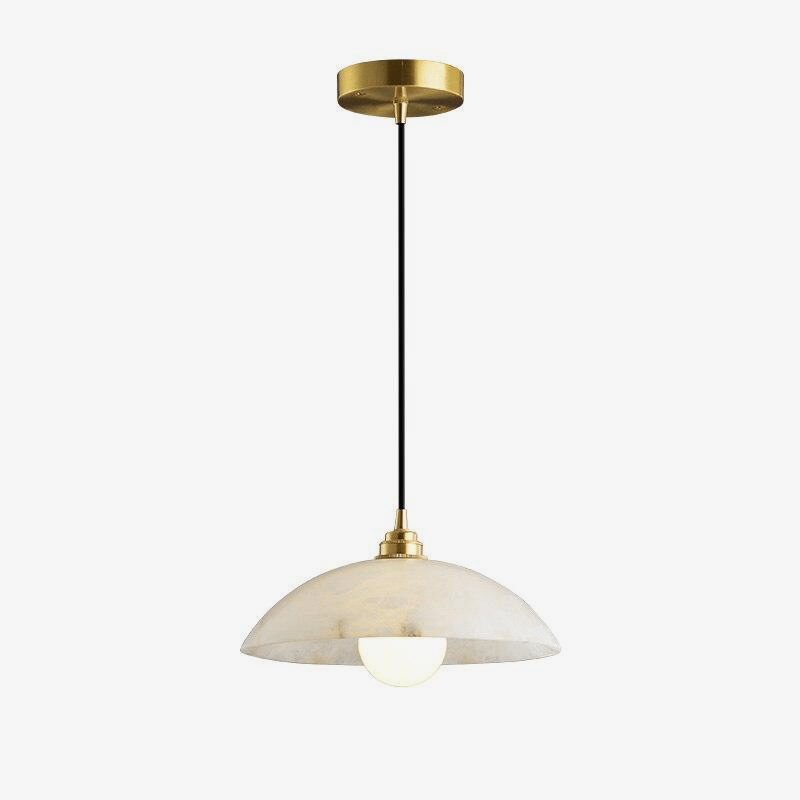 pendant light modern white marble LED