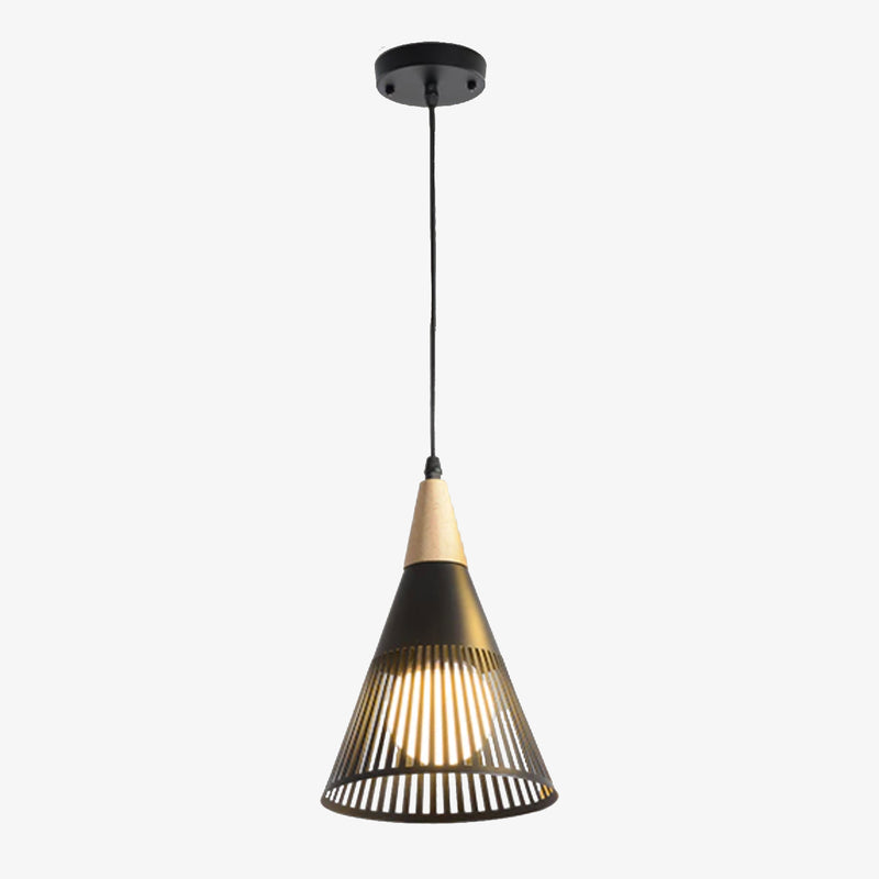 pendant light modern LED with conical lamps Abril