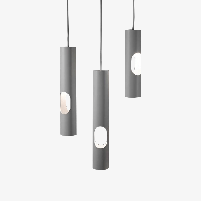 pendant light modern LED with cylindrical aluminum tube Hotel