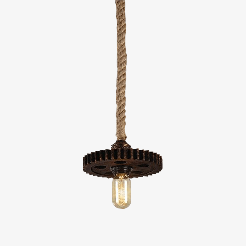 pendant light Metal LED retro and Edison bulb