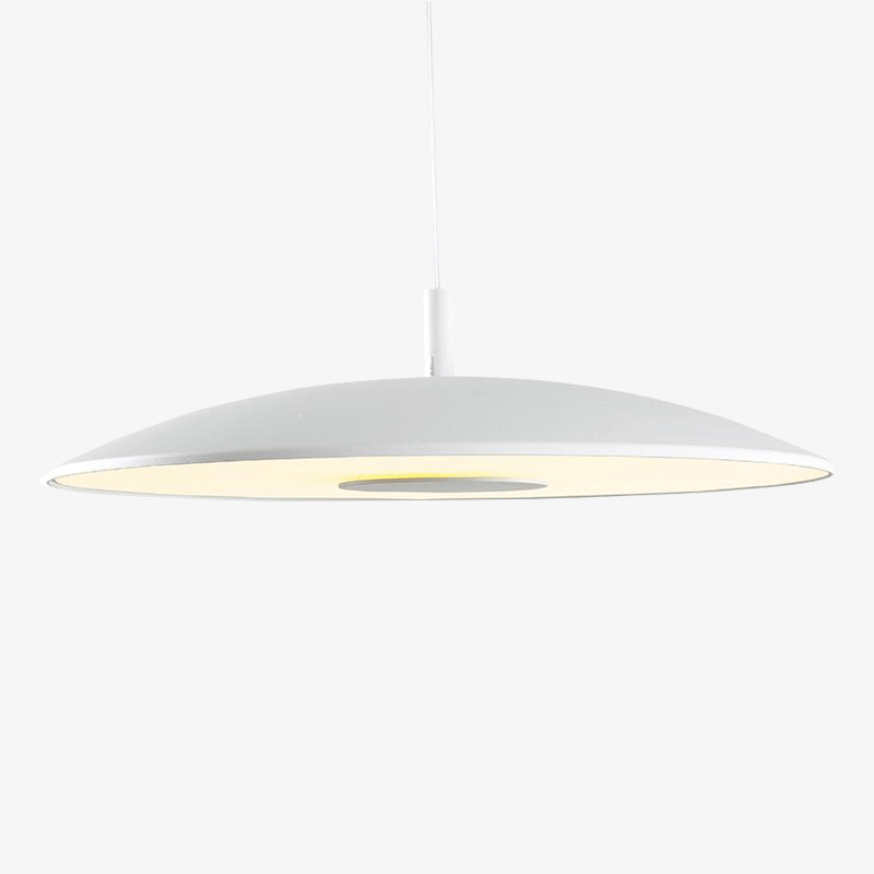 pendant light round design in aluminium Study