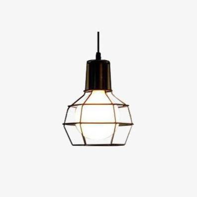 pendant light Edison vintage style cage