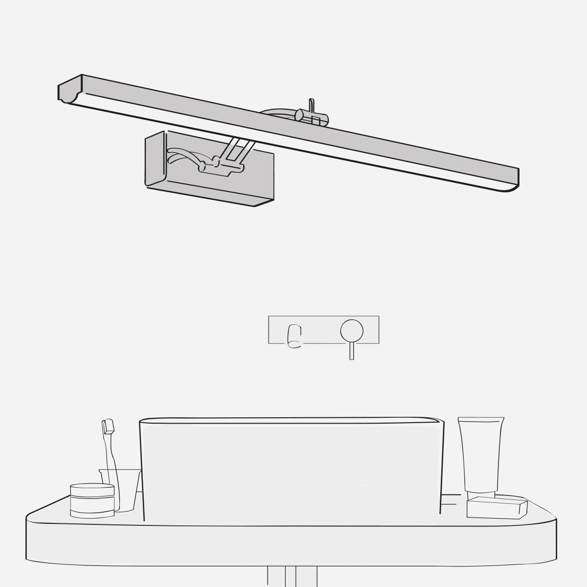 Luminaire salle de bain