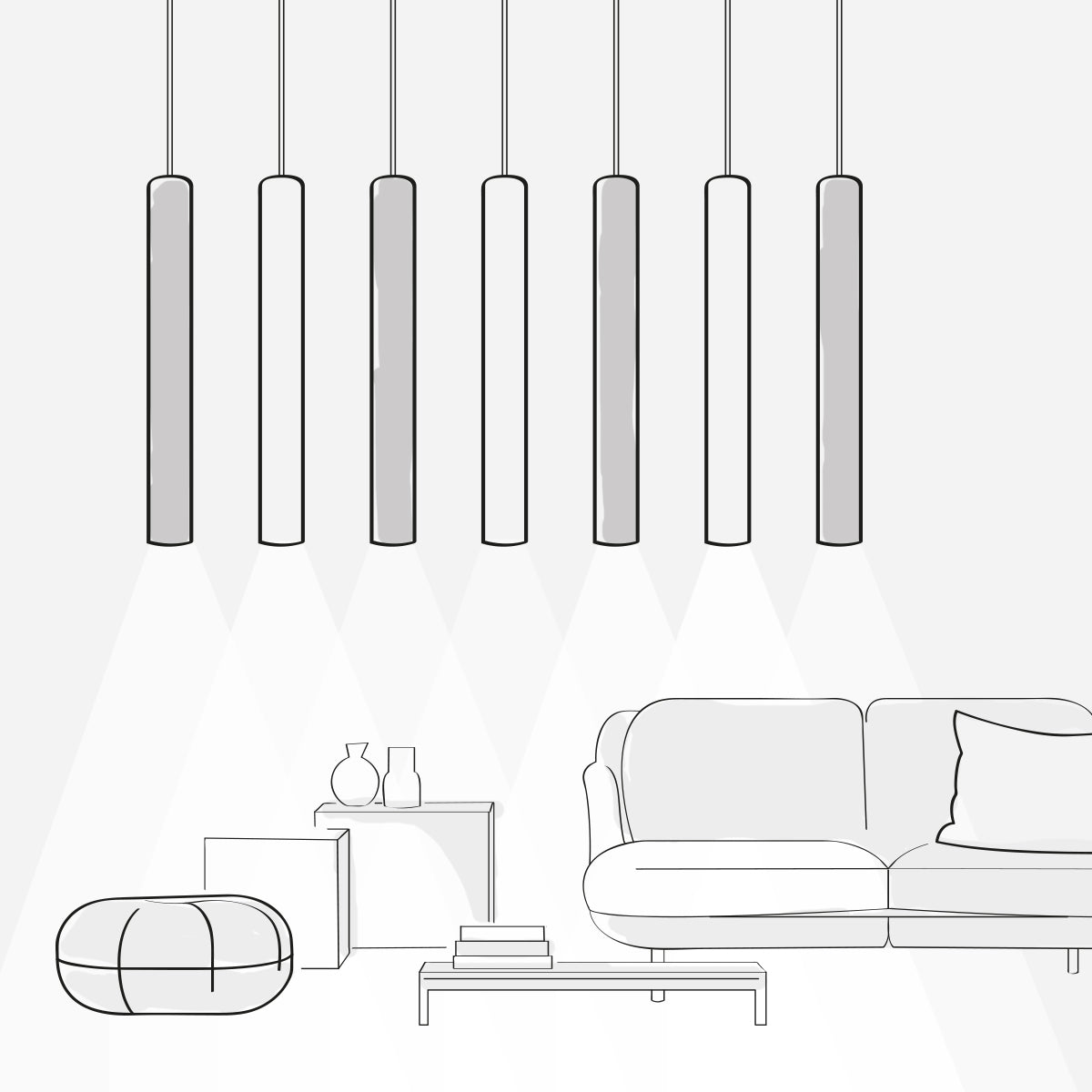 Luminaire salon