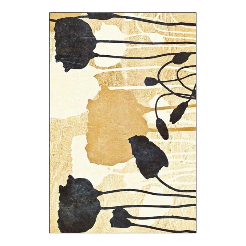Tapis à fleurs