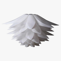 suspension 50 cm Lotus abat-jour Puzzle