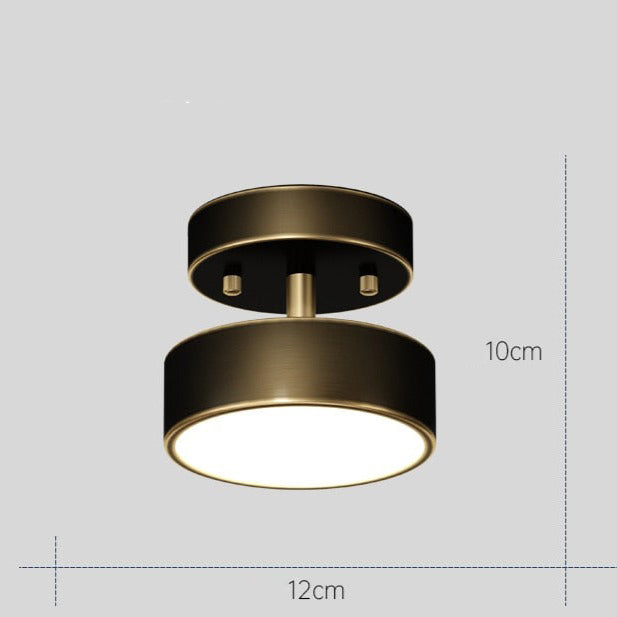 Plafonnier moderne LED minimaliste en métal Celio