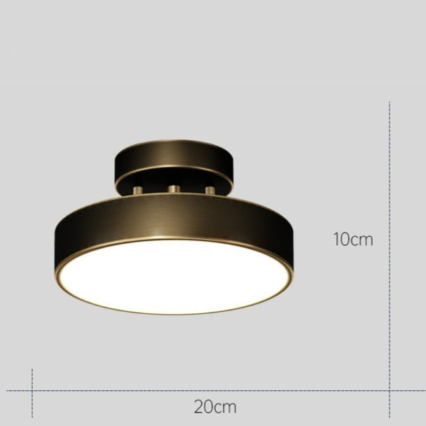 Plafonnier moderne LED minimaliste en métal Celio