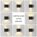6W/12W applique murale LED lumière extérieure étanche IP65 porche jardin applique et intérieur chambre chevet décoration éclairage lampe en aluminium