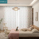 Voilage enfant style europeen motif adorable fenetre chambre