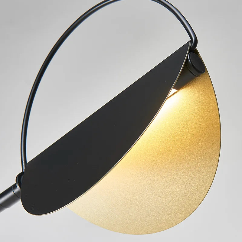lampadaire design moderne en terrazzo luminaire décoratif d'intérieur - vue 5 sur 7