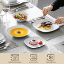 Service de table porcelaine bordure elegante 24 pieces