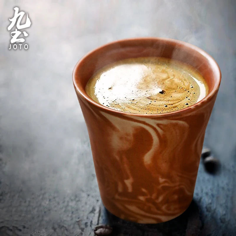 Tasse ceramique motif torsade fait main pratique