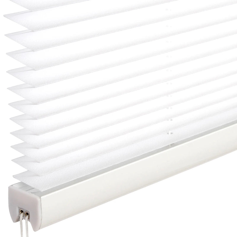 Store plissé sans perçage pour fenêtre salon chambre